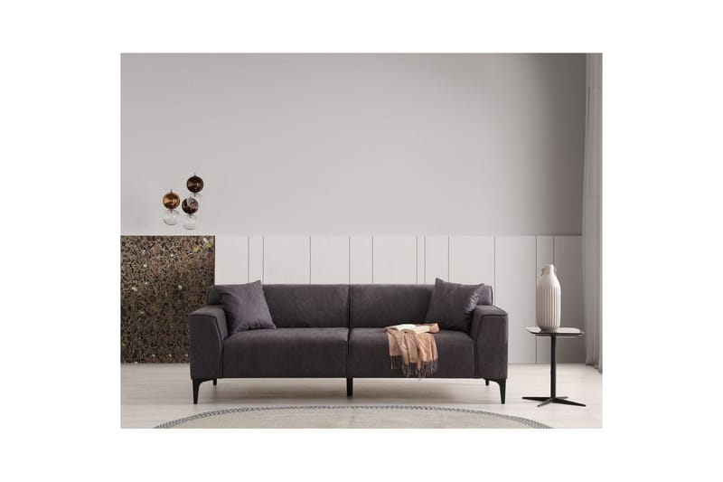 Malpani Sofa 3-sits - Antracit - Møbler - Sofaer - 3 personers sofa
