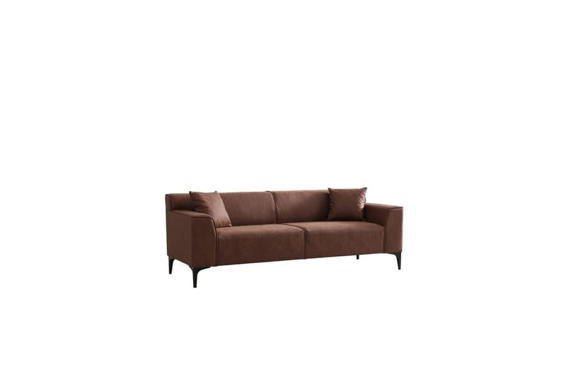 Malpani Sofa 3-sits - Cognac - Møbler - Sofaer - 3 personers sofa