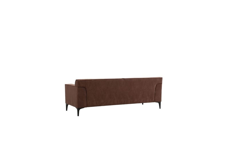 Malpani Sofa 3-sits - Cognac - Møbler - Sofaer - 3 personers sofa