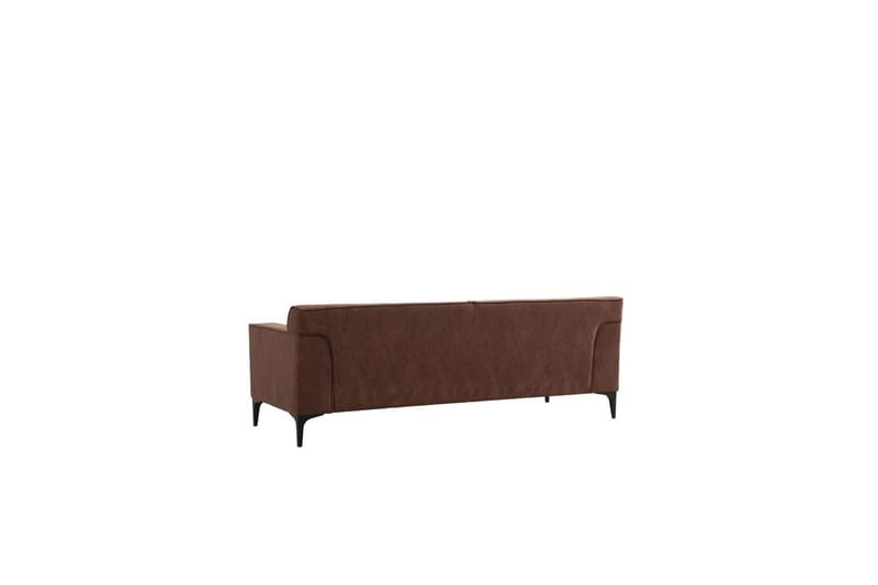 Malpani Sofa 3-sits - Cognac - Møbler - Sofaer - 3 personers sofa