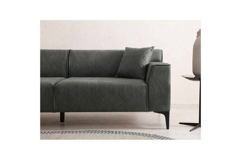 Malpani Sofa 3-sits - Grøn - Møbler - Sofaer - 3 personers sofa