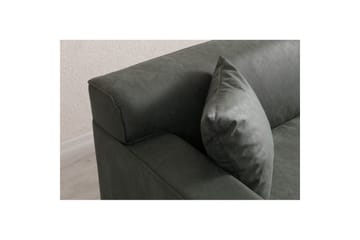 Malpani Sofa 3-sits - Grøn - Møbler - Sofaer - 3 personers sofa
