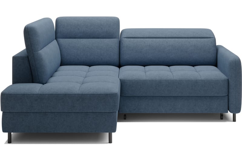Masuo Sovesofa med Chaiselong 3-personers - Mørkeblå - Møbler - Sofaer - Sovesofaer