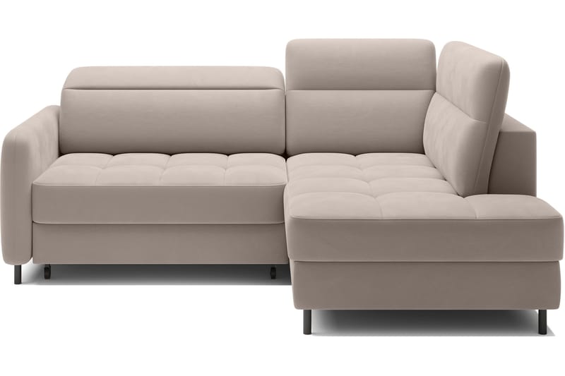 Masuo Sovesofa med Chaiselong 3-personers - Beige - Møbler - Sofaer - Sovesofaer