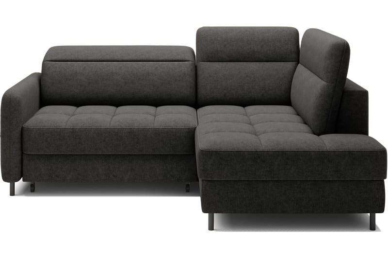 Masuo Sovesofa med Chaiselong 3-personers - Mørkegrå - Møbler - Sofaer - Sovesofaer