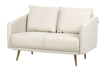 Maurana Sofa 2-personers - Beige/Guld - Møbler - Sofaer - 2 personers sofa