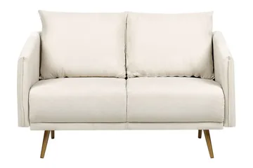 Maurana Sofa 2-personers - Beige/Guld - Møbler - Sofaer - 2 personers sofa