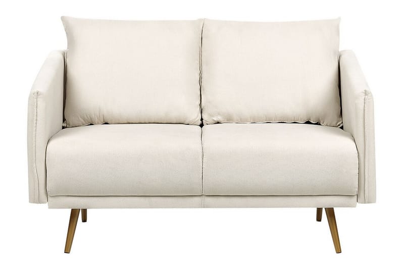 Maurana Sofa 2-personers - Beige/Guld - Møbler - Sofaer - 2 personers sofa