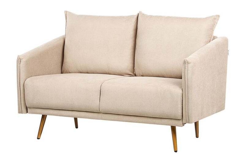 Maurana Sofa 2-personers - Beige/Guld - Møbler - Sofaer - 2 personers sofa