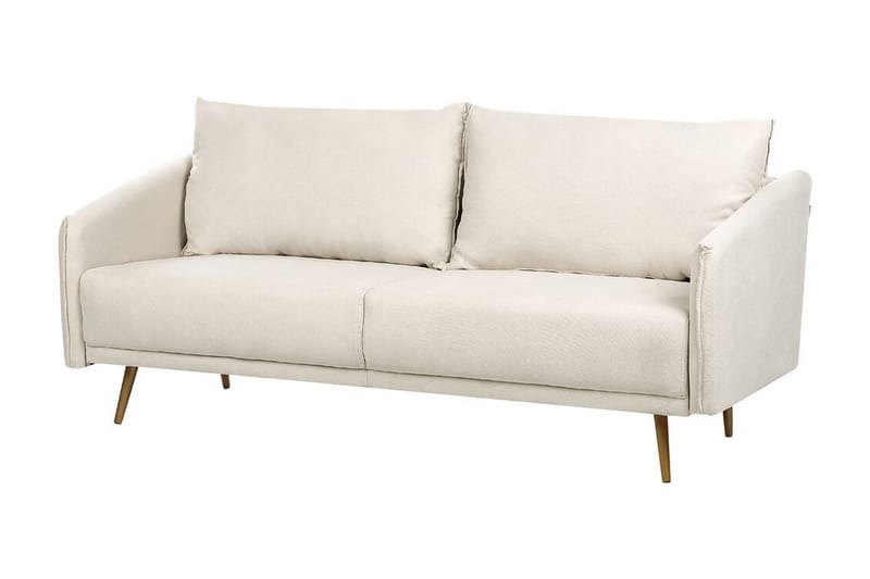 Maurana Sofa 3-personers - Beige/Guld - Møbler - Sofaer - 3 personers sofa