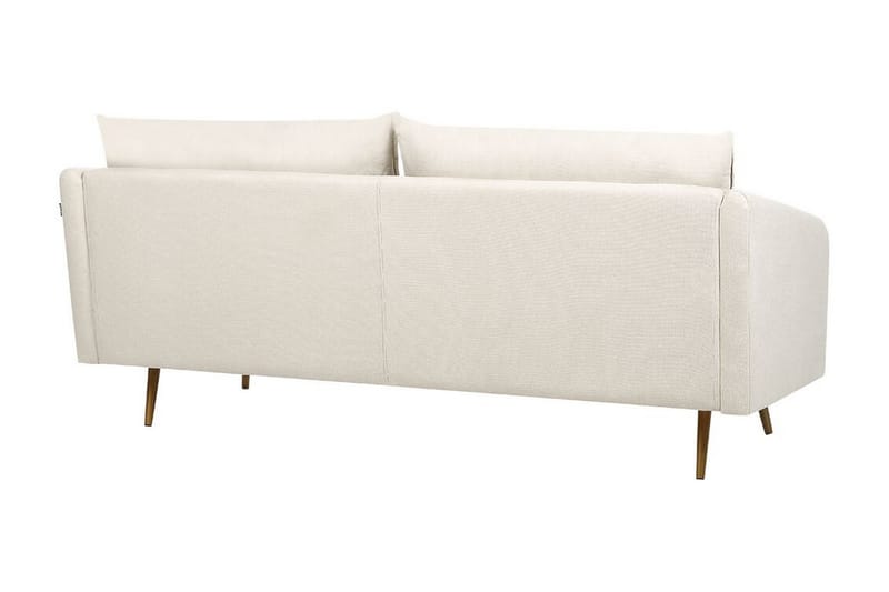 Maurana Sofa 3-personers - Beige/Guld - Møbler - Sofaer - 3 personers sofa