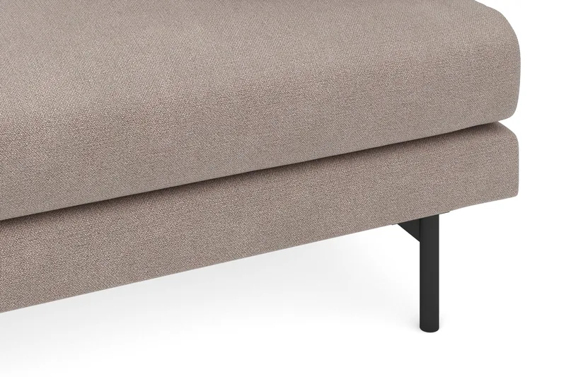 Menard 3-personers Dyb Stofsofa - Brun - Møbler - Sofaer - 3 personers sofa