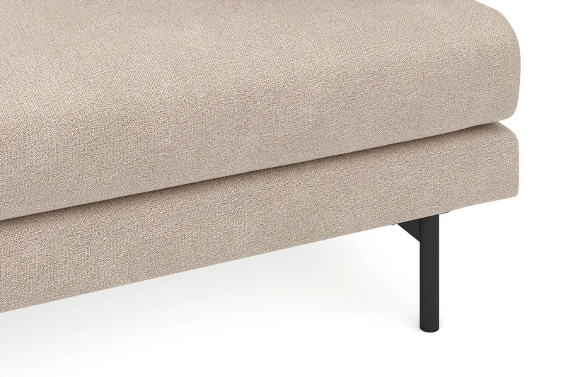 Menard 3-personers Dyb Stofsofa - Beige - Møbler - Sofaer - 3 personers sofa