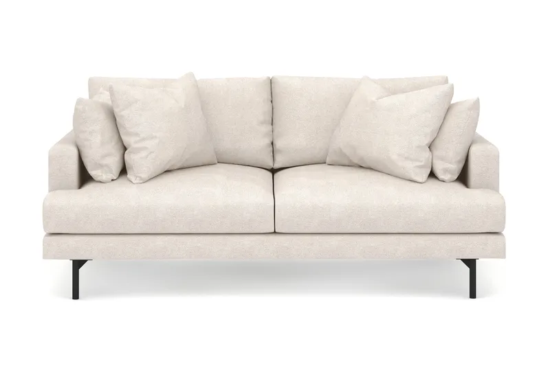 Menard 3-personers Dyb Stofsofa - Beige - Møbler - Sofaer - 3 personers sofa