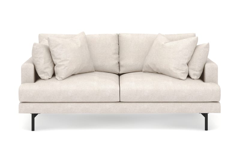 Menard 3-personers Dyb Stofsofa - Beige - Møbler - Sofaer - 3 personers sofa
