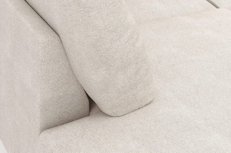 Menard 4-personers Venstrevendt Stor U-formet Dyb Large Sofa med Divan og Chaiselong i Stof - Beige - Møbler - Sofaer - U Sofa