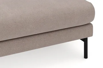 Menard 4-personers Venstrevendt Stor U-formet Dyb Large Sofa med Divan og Chaiselong i Stof - Brun - Møbler - Sofaer - U Sofa