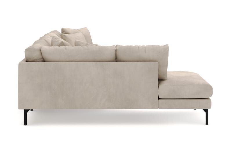 Menard 4-personers Venstrevendt U-formet Large Sofa med Divan og Chaiselong i Manchester - Greige - Møbler - Sofaer - U Sofa