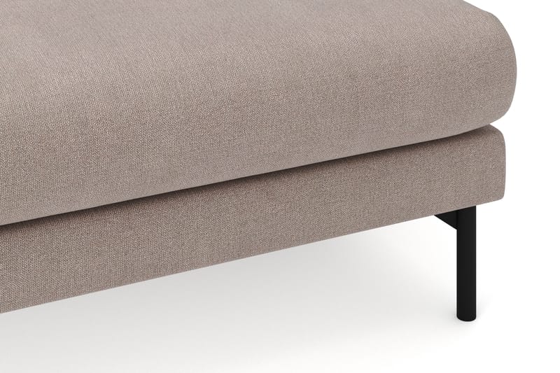 Menard 4-personers Venstrevendt U-formet Large Sofa med Divan og Chaiselong i Stof - Brun - Møbler - Sofaer - U Sofa