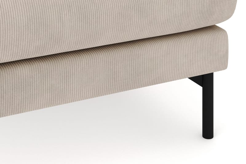 Menard 4-personers Højrevendt Stor U-formet Dyb Sofa med Divan og Chaiselong i Manchester - Greige - Møbler - Sofaer - U Sofa