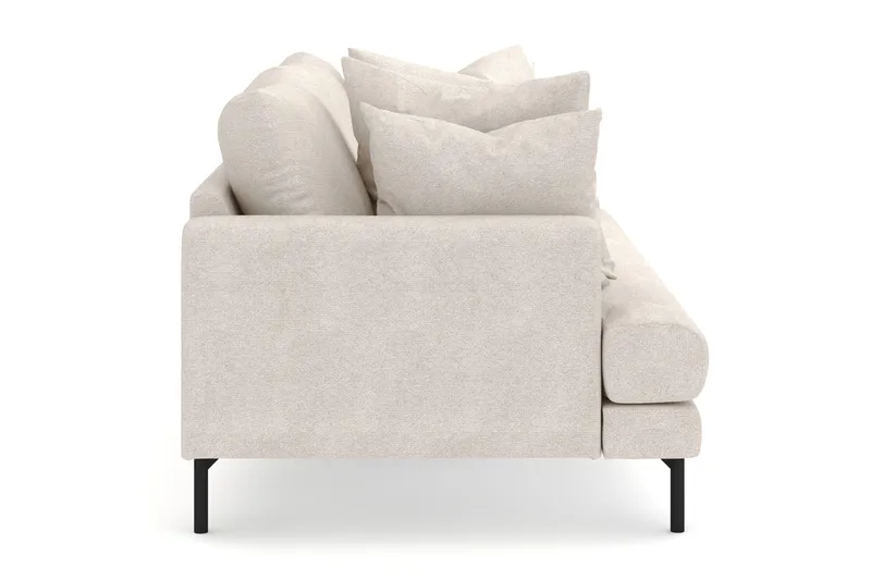 Menard 4-personers Dyb Stofsofa - Beige - Møbler - Sofaer - 4 personers sofa
