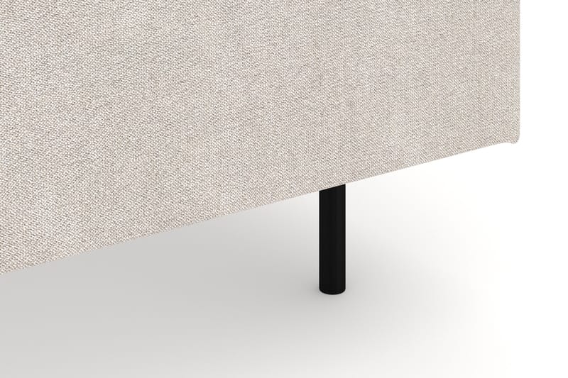 Menard 6-personers Højrevendt L-formet Hjørnesofa i Stof - Beige - Møbler - Sofaer - Hjørnesofa