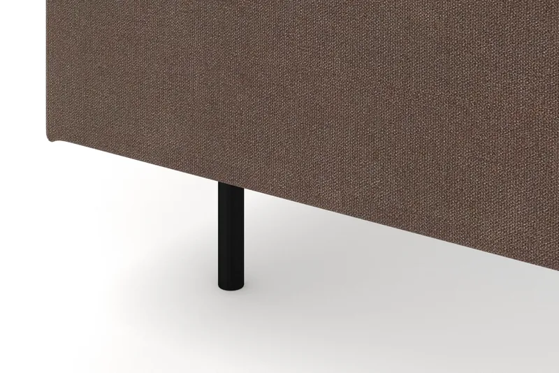 Menard 6-personers Venstrevendt L-formet Hjørnesofa i Stof - Brun - Møbler - Sofaer - Hjørnesofa