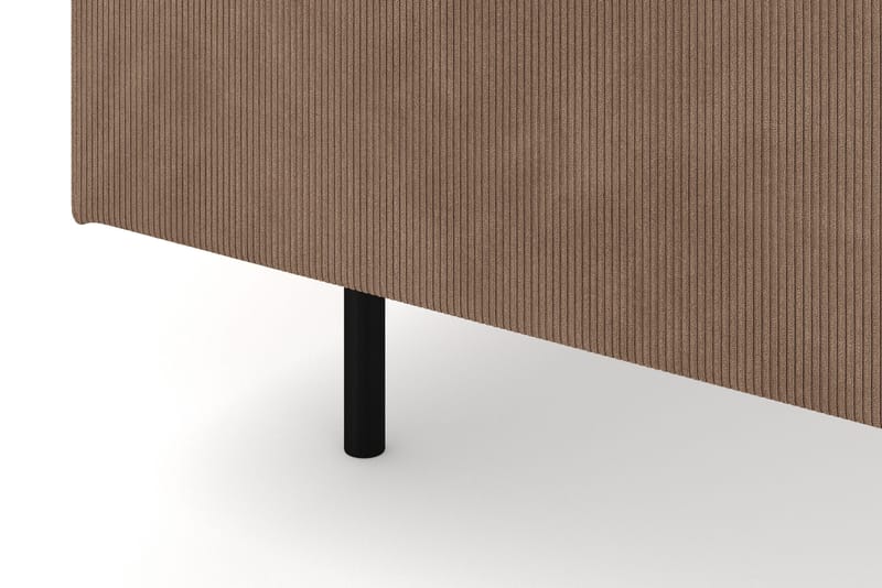 Menard 6-personers Venstrevendt L-formet Hjørnesofa i Manchester - Brun - Møbler - Sofaer - Hjørnesofa