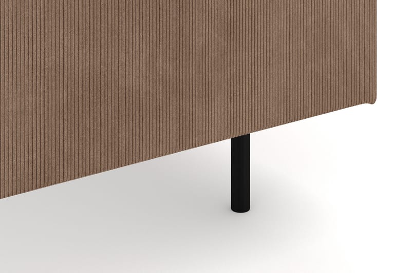 Menard 6-personers Højrevendt L-formet Hjørnesofa i Manchester - Brun - Møbler - Sofaer - Hjørnesofa