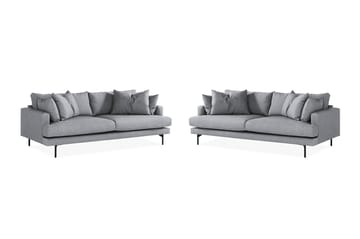 Menard Sofagruppe 3-personers + 3-personers Stofsofa