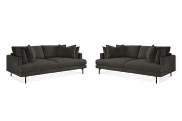 Menard Sofagruppe 4-personers + 4-personers Manchestersofa