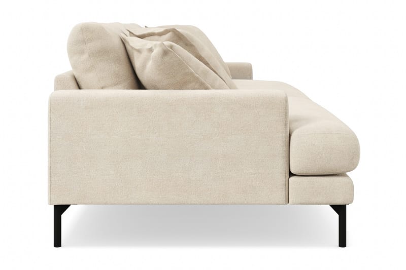 Menard Premium 4-personers dyb sofa i chenille - Beige - Møbler - Sofaer - 4 personers sofa
