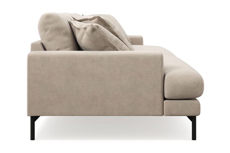 Menard Premium 4-personers dyb sofa i stof - Beige - Møbler - Sofaer - 4 personers sofa