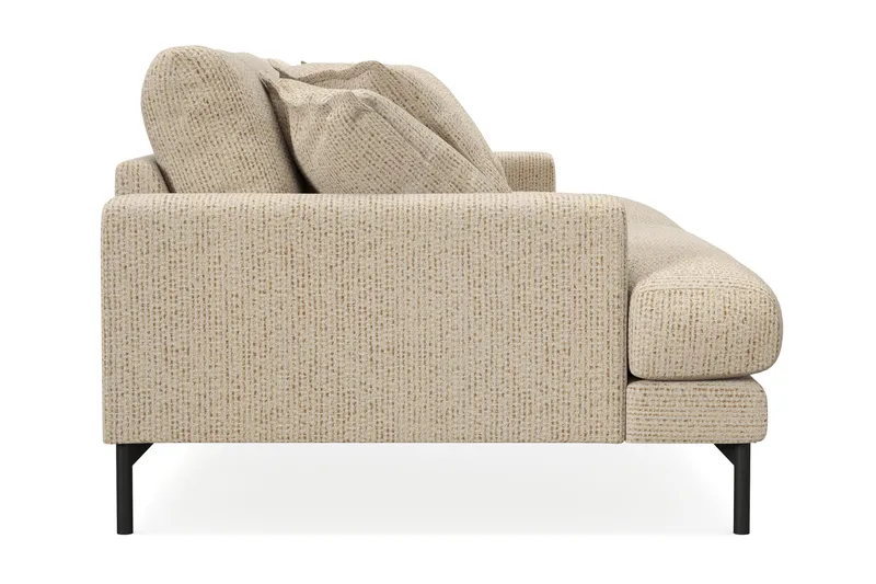 Menard Premium 4-personers dyb sofa i chenille - Beige - Møbler - Sofaer - 4 personers sofa