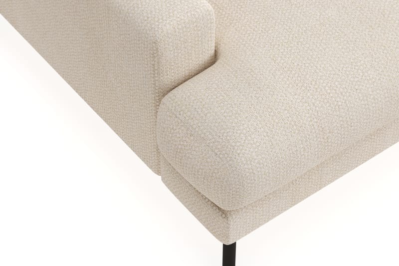 Menard Premium 4-seters Dyp Sofa i Chenille - Lys Beige - Møbler - Sofaer - 4 personers sofa