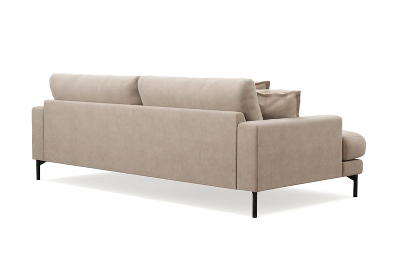 Menard Premium 4-personers dyb sofa i stof - Beige - Møbler - Sofaer - 4 personers sofa