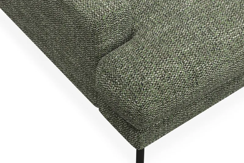 Menard Premium 4-seters Dyp Sofa i Chenille - Grønn - Møbler - Sofaer - 4 personers sofa