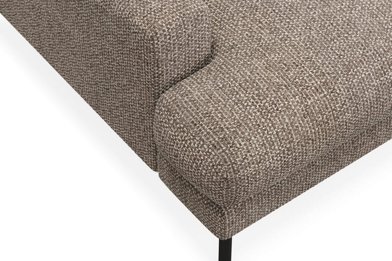 Menard Premium 4-seters Dyp Sofa i Chenille - Brun - Møbler - Sofaer - 4 personers sofa