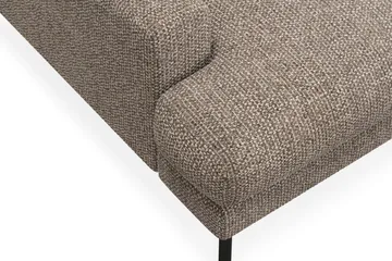 Menard Premium 4-personers dyb sofa i chenille - Brun - Møbler - Sofaer - 4 personers sofa