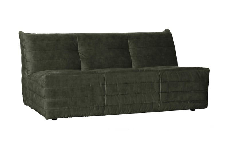 Mikki 3-personers Sofa - Grøn - 3 personers sofa