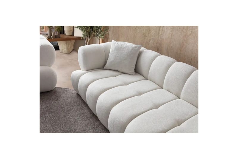 Mississauga Sofa 3-personers - Hvid - Møbler - Sofaer - 3 personers sofa