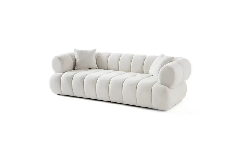 Mississauga Sofa 3-personers - Hvid - Møbler - Sofaer - 3 personers sofa