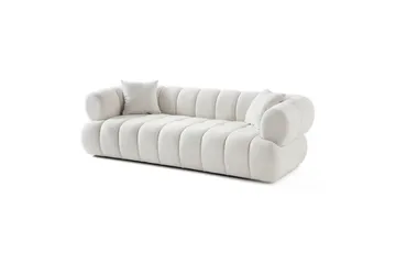 Mississauga Sofa 3-personers - Hvid - Møbler - Sofaer - 3 personers sofa