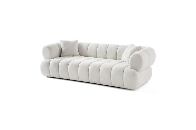 Mississauga Sofa 3-personers - Hvid - Møbler - Sofaer - 3 personers sofa