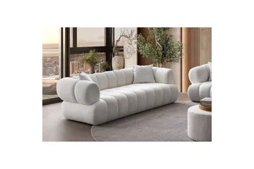 Mississauga Sofa 3-personers - Hvid - Møbler - Sofaer - 3 personers sofa