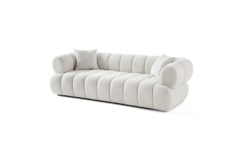 Mississauga Sofa 3-personers - Hvid - Møbler - Sofaer - 3 personers sofa