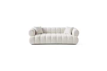 Mississauga Sofa 3-personers - Hvid - Møbler - Sofaer - 3 personers sofa