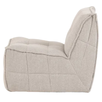 1-personers modul Cluster 105 cm - Sand - Møbler - Sofaer - Modulsofaer - Midtermodul