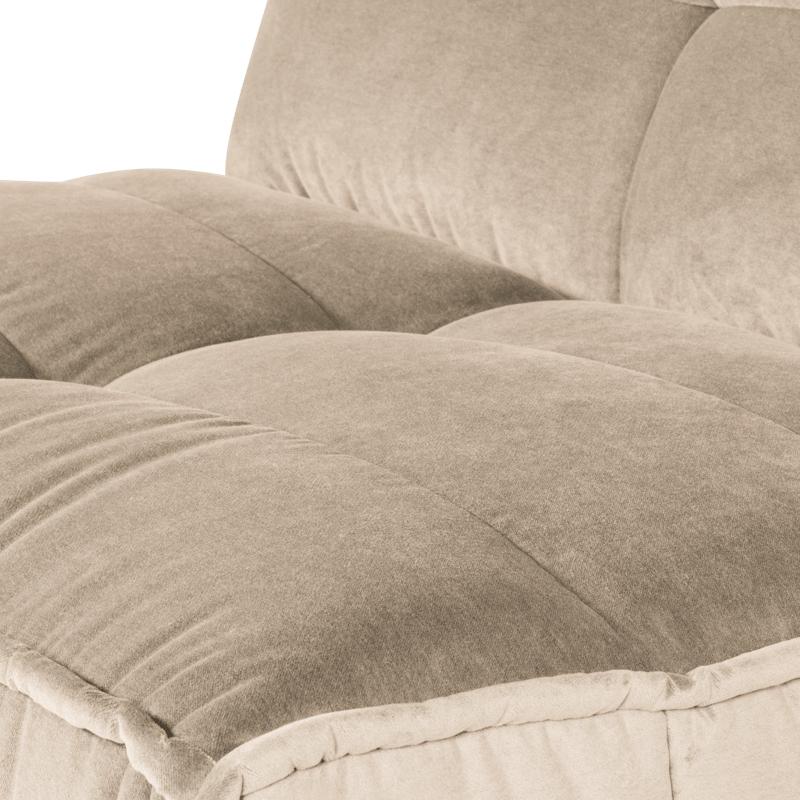 1-personers modul Cluster 105 cm - Beige - Møbler - Sofaer - Modulsofaer - Midtermodul