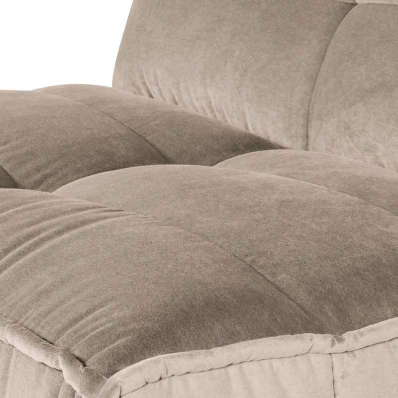 1-personers modul Cluster 105 cm - Taupe - Møbler - Sofaer - Modulsofaer - Midtermodul